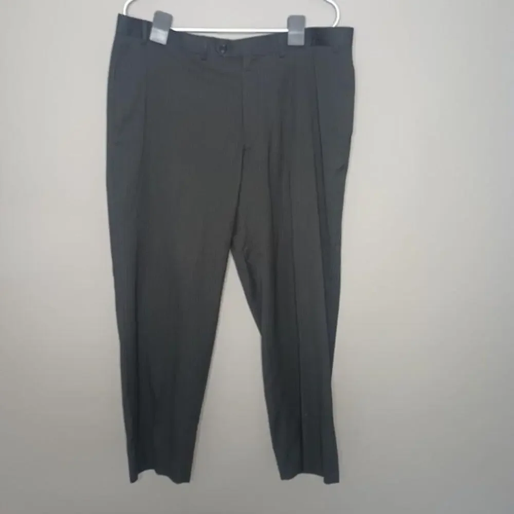 Joseph Abboud Gray Pinstripe Dress Pants